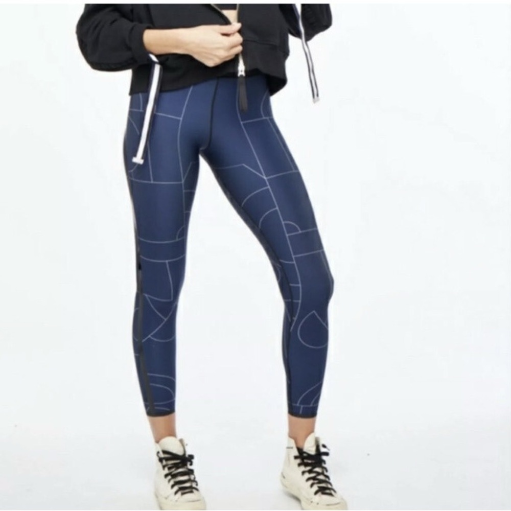 Ultracor x Public School x SoulCycle Evening Blue Geometric Legging S